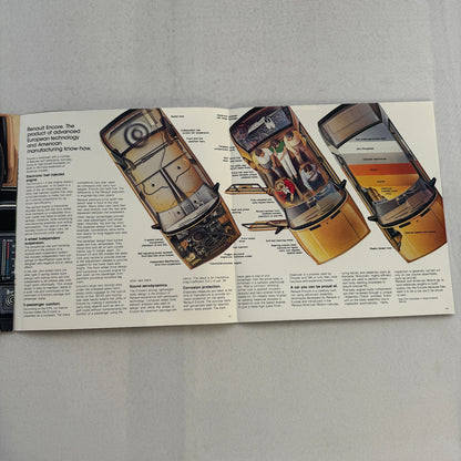 1984 Renault Encore Car Sales Brochure Catalog Advertising S GS LS