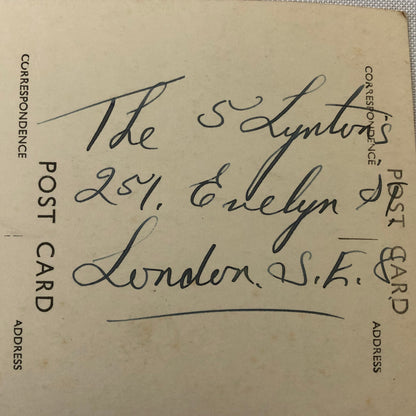 Circus Performers with Bicycle Real Photo Postcard Post Card RPPC