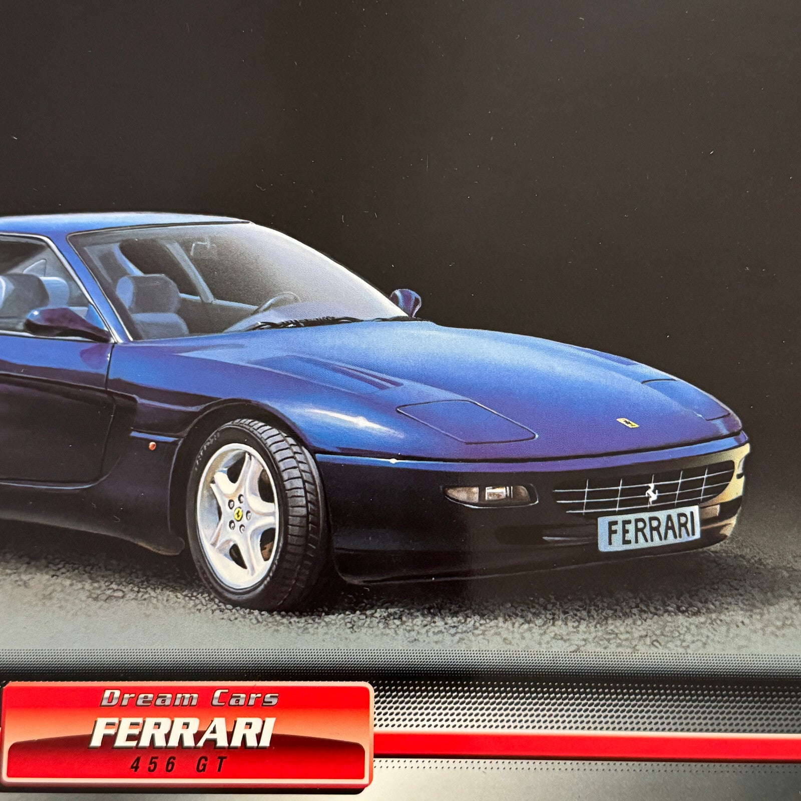 Ferrari 456GT Dream Cars Mini Poster Card Brochure Ferrari 456 GT European