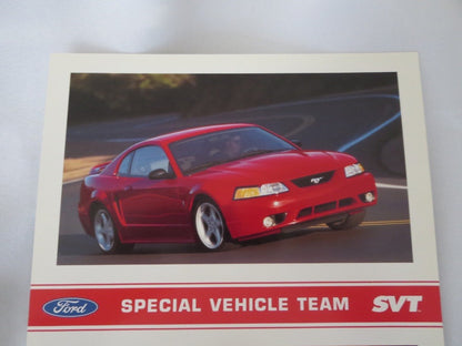 1999 Ford Mustang SVT Cobra Sales Brochure Advertising