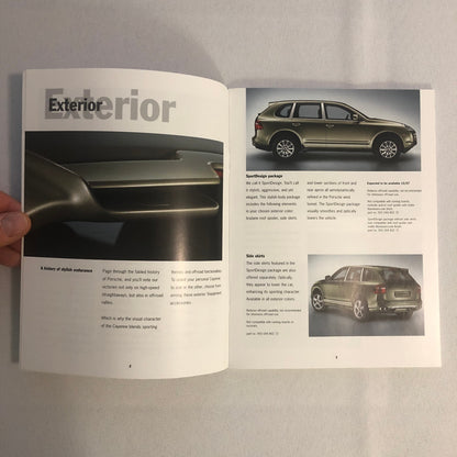 Porsche Cayenne ACCESSORIES Sales Brochure Catalog 2006 2007 Wheel Rims +