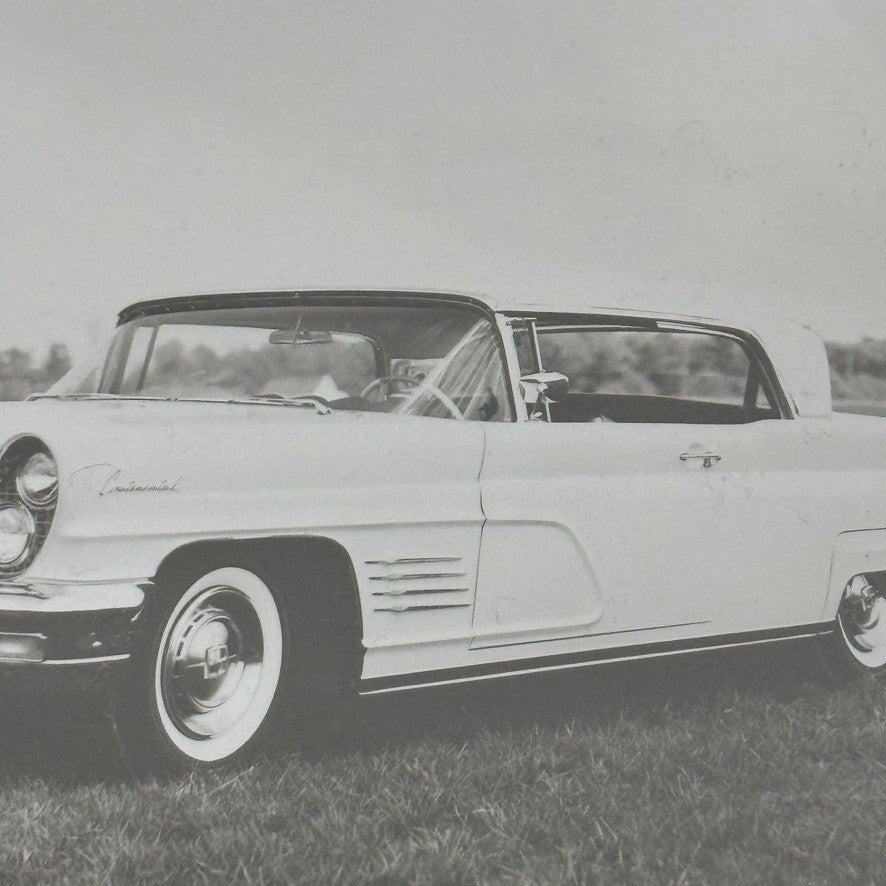 1958 Lincoln Continental Car Automobile Photo Photograph Print