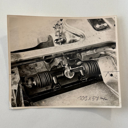 Vintage Car Steering Assembly Photo Photograph Dr Seifert Stamp
