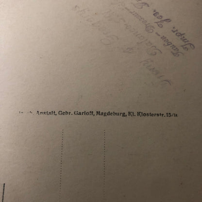 Circus Bird Training Act Postcard Post Card Gregory's Tauben Revue German