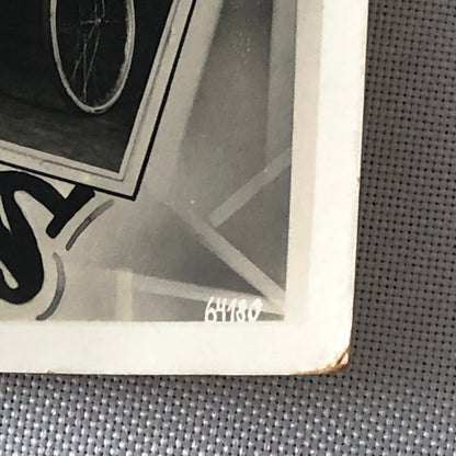 Circus Bicycle Balancing Act The Solas Photo Photograph Vintage