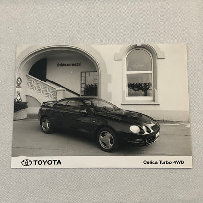Toyota Celica Turbo 4WD Car Factory Press Photo Photograph Print