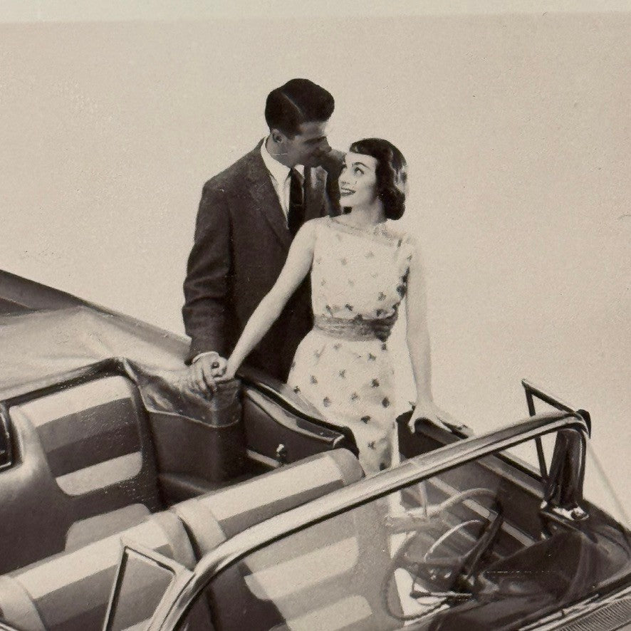 1958 Chevrolet Impala Convertible Car Photo Photograph Print