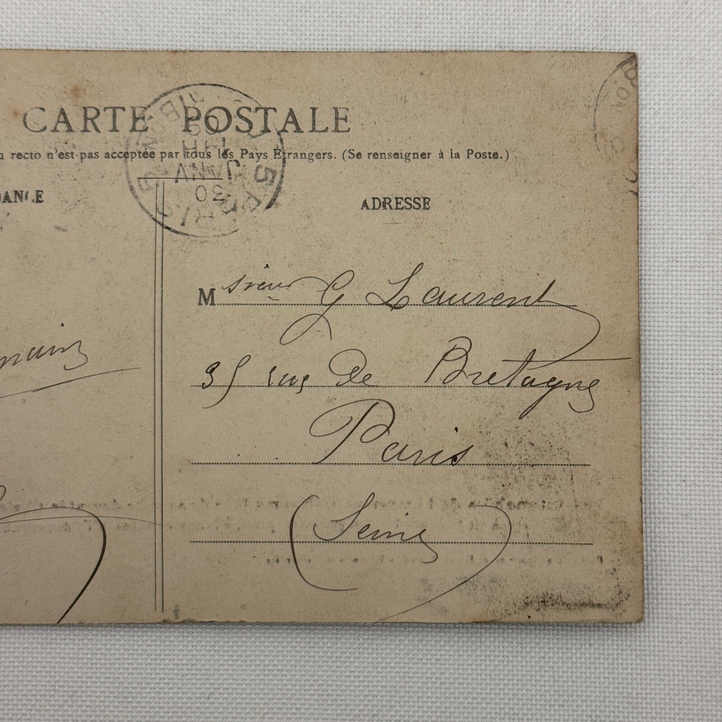 Emperor Guillaume II Kaiser WIlhelm II Car Automobile Postcard Post Card
