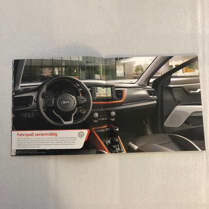 Kia Stonic Sales Brochure Catalog with Price List GERMAN Market 2018 ?