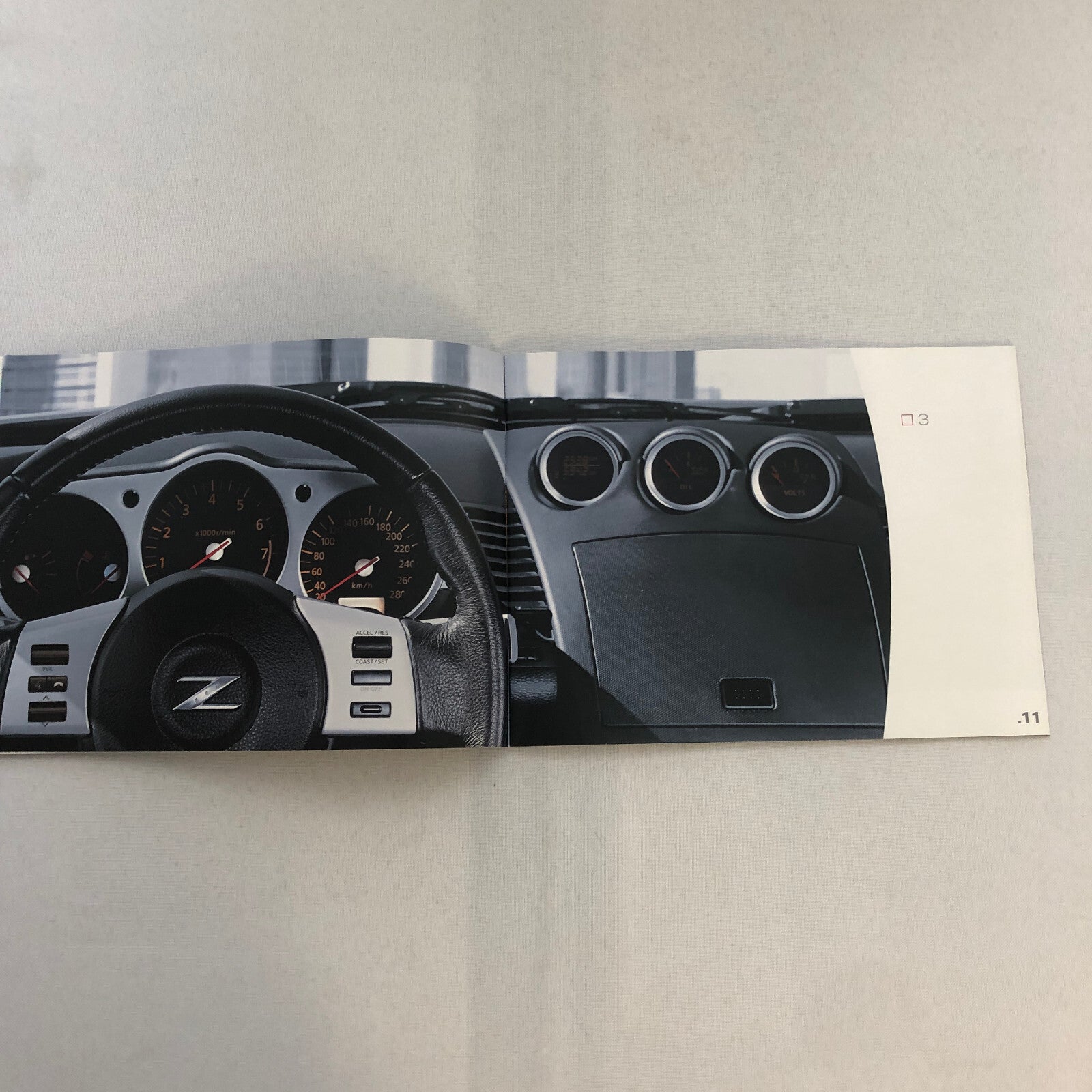 Nissan 350Z 350 Z Car Sales Brochure Catalog GERMAN Text European Market