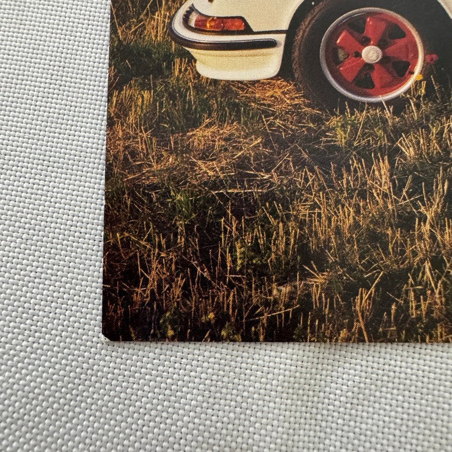 Porsche 911 Carrera Postcard Vintage Image Printed 2015