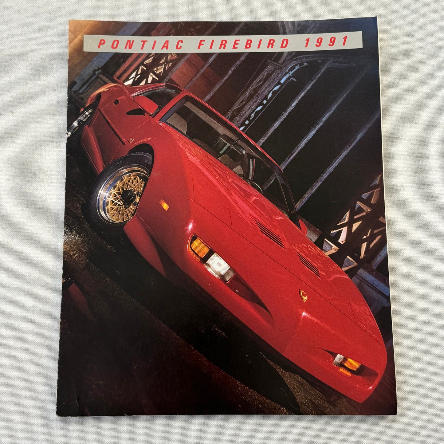 1991 Pontiac Firebird Car Sales Brochure Catalog Trans Am GTA TransAm Canadian
