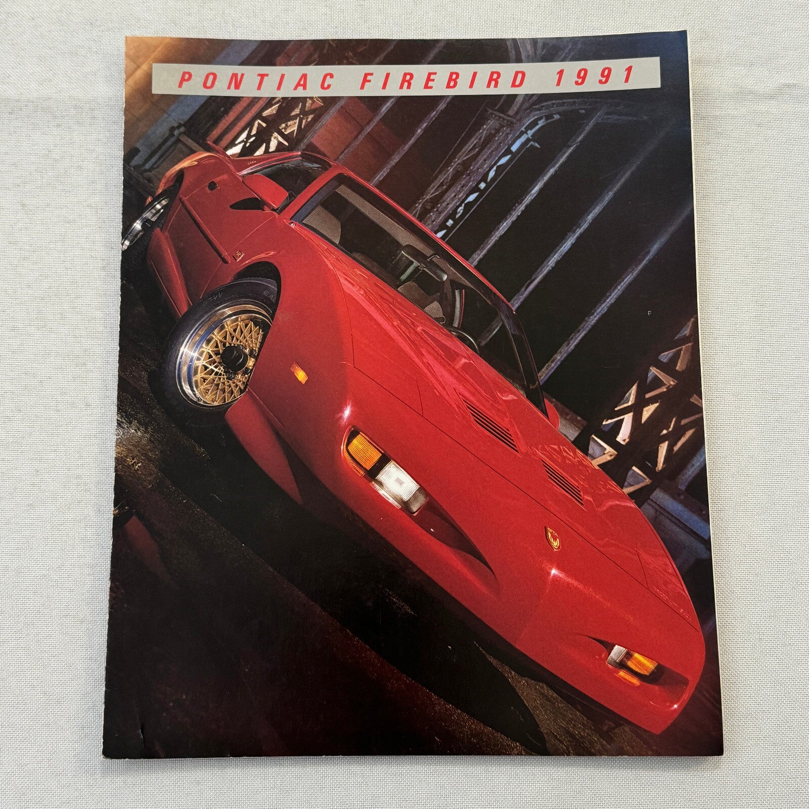 1991 Pontiac Firebird Car Sales Brochure Catalog Trans Am GTA TransAm Canadian