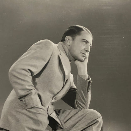 Vintage Movie Still Photo Photograph Print Actor Actress Clive Brook