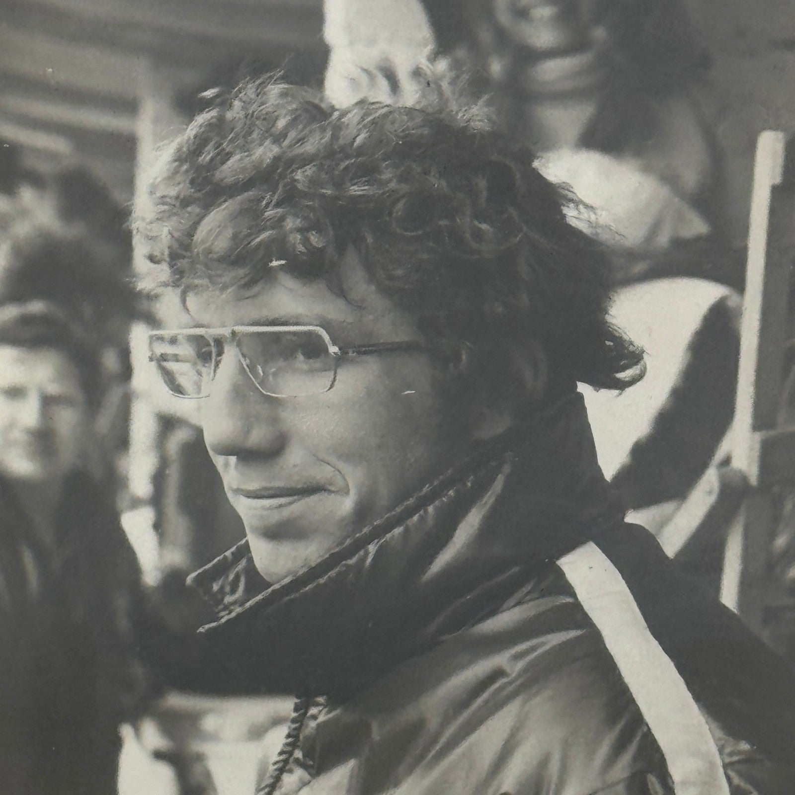 Vintage Racing Photo Rolf Stommelen Photograph Driver Pilot Motorsport