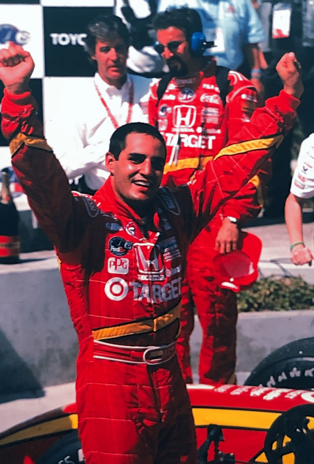 Juan Pablo Montoya Target Honda Car 1999 35MM Photo Slide