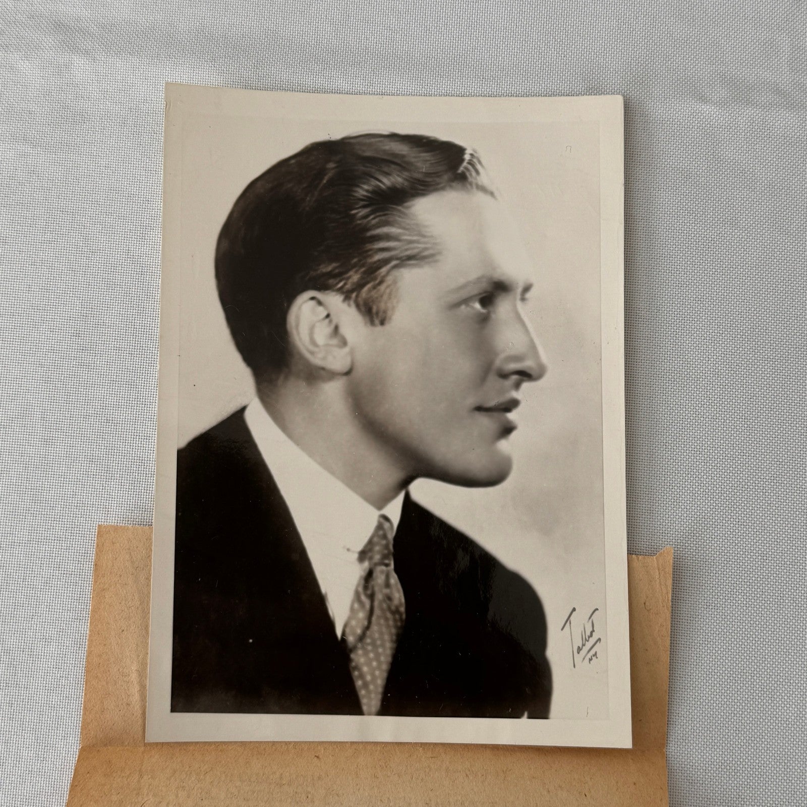 Sidney Kingsley Playwright Pulitzer Prize 1934 Press PHoto Photograph Vintage