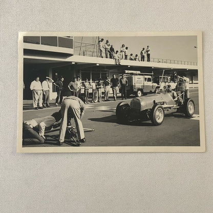 Vintage Racing Photo Photograph - Juan Manuel Fangio ? 