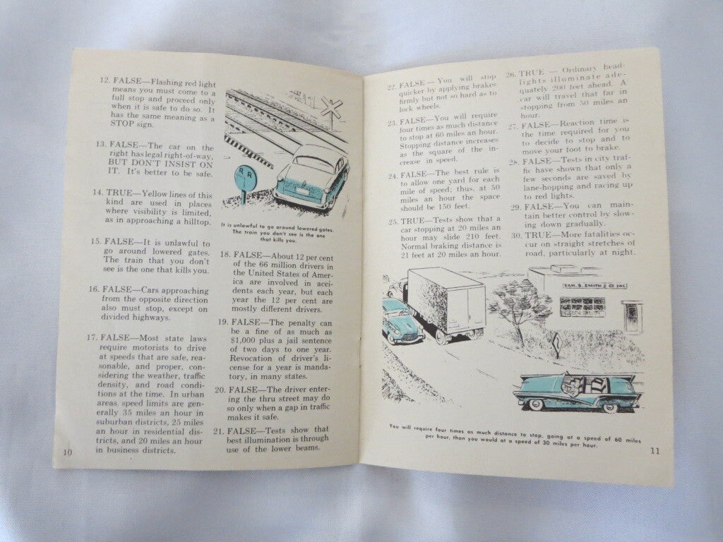 1956 What Kind of Driver are You Book Lloyd Norman - Vintage Car Road Sociopath 
