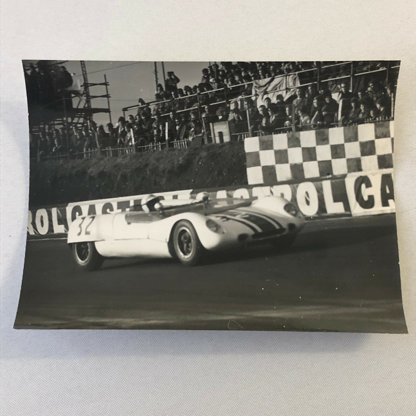 Vintage Racing Car Photo Photograph Print Motorsport