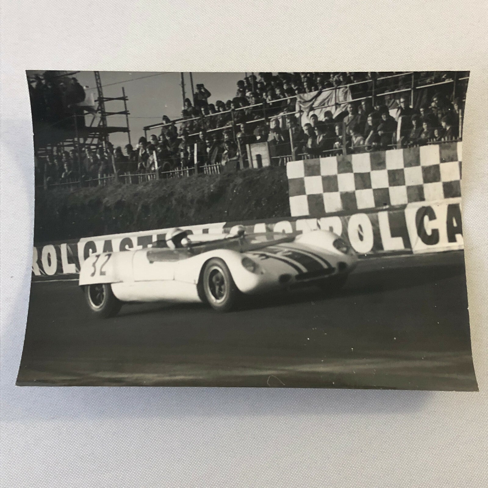 Vintage Racing Car Photo Photograph Print Motorsport