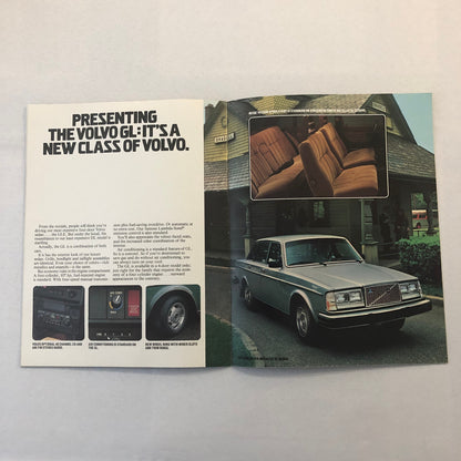 1980 Volvo Car Sales Brochure Catalog Bertone Coupe DL GLE Station Wagon GT