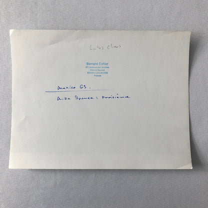 Vintage Bernard Cahier Racing Photo Mike Spence Lotus Climax 1965 Mexico GP