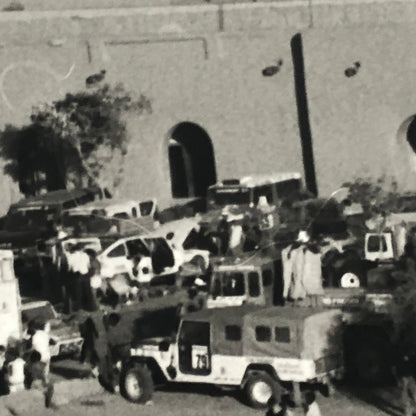 1980 Transafrica Rally Rallye Photo Photograph DPPI Trucks Africa