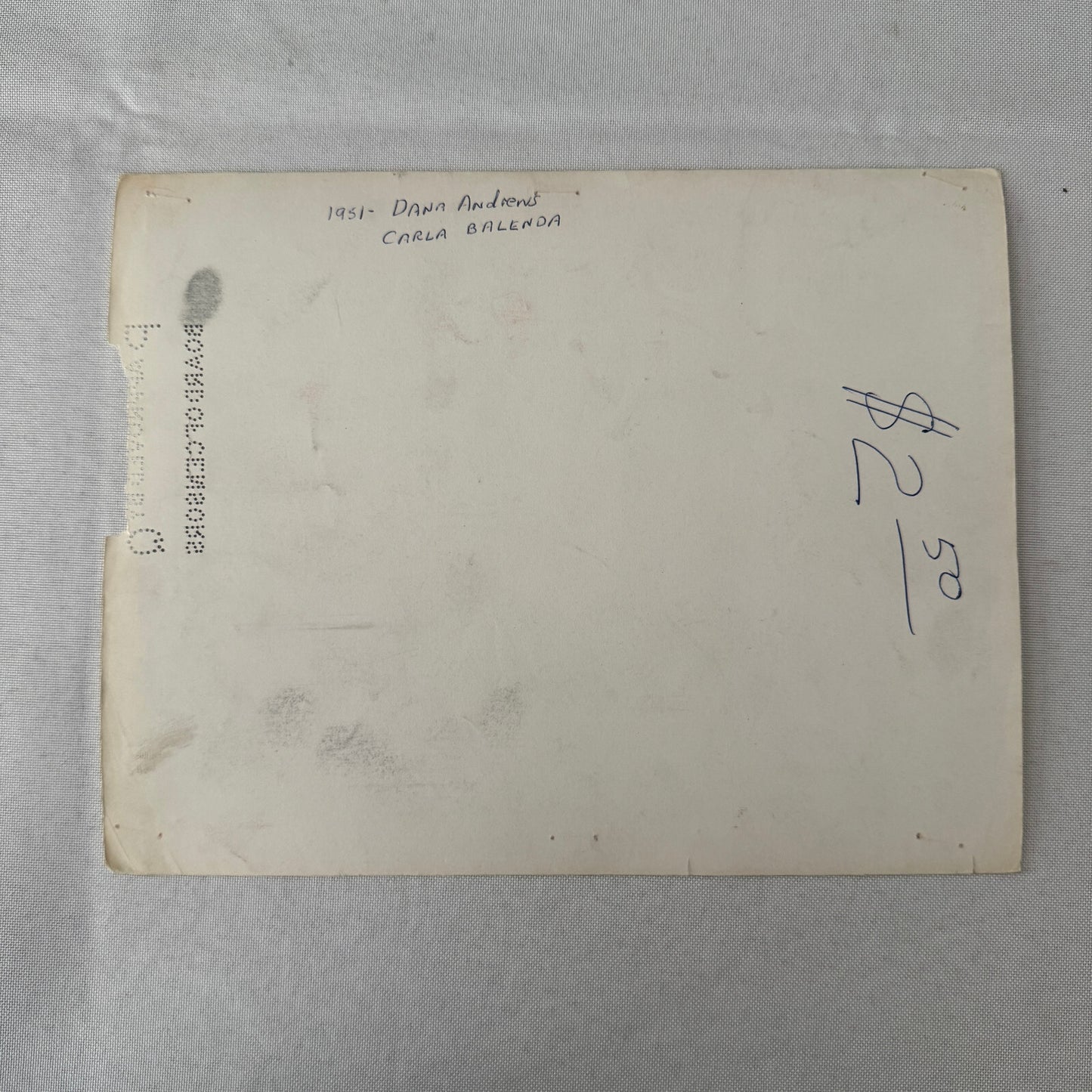 1951 Sealed Cargo Movie Film Press Photo Photograph Vintage