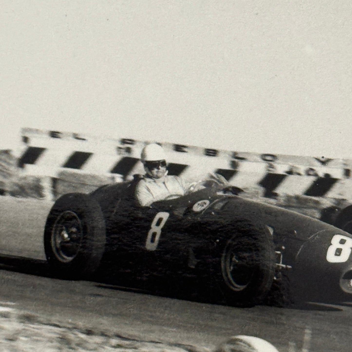 Maserati 250F Racing Car Luigi Piotti Jean Behra Racing Photo Photograph Modern