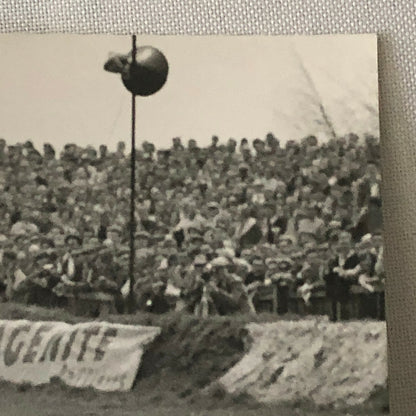 Vintage Grand Prix Racing Car Photo Photograph Print - Crashed Car 