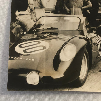 Vintage 1963 Rover BRM Racing Car Graham Hill Ritchie Ginther Press Photo 