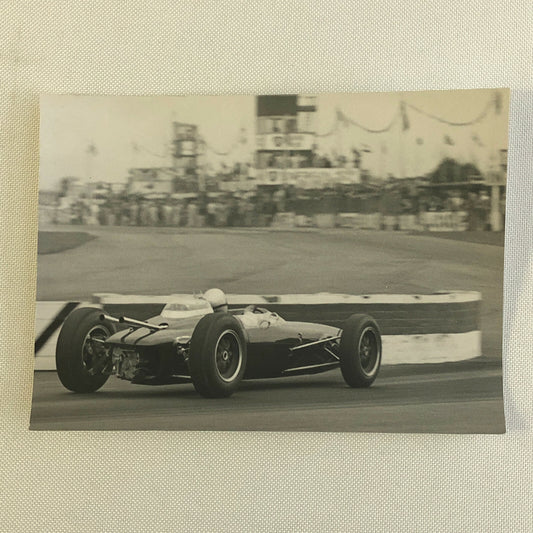 Vintage Racing Car Driver Photo Photograph Print 