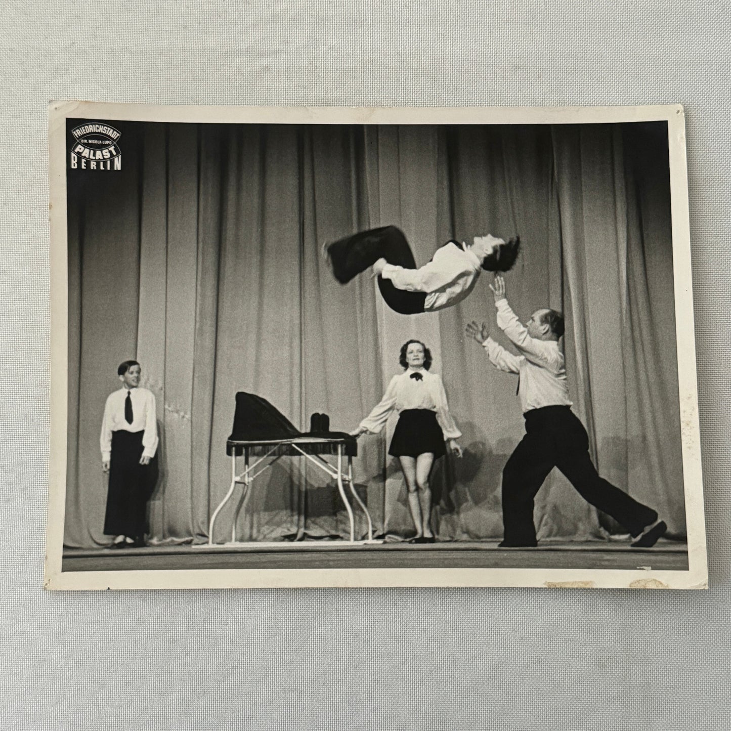 Vintage Circus Acrobat Tumbling Performer Act Photo Photograph Berlin 5 Allisons