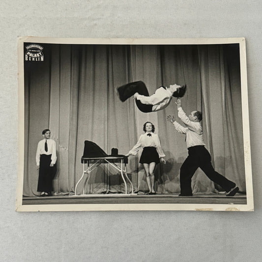 Vintage Circus Acrobat Tumbling Performer Act Photo Photograph Berlin 5 Allisons