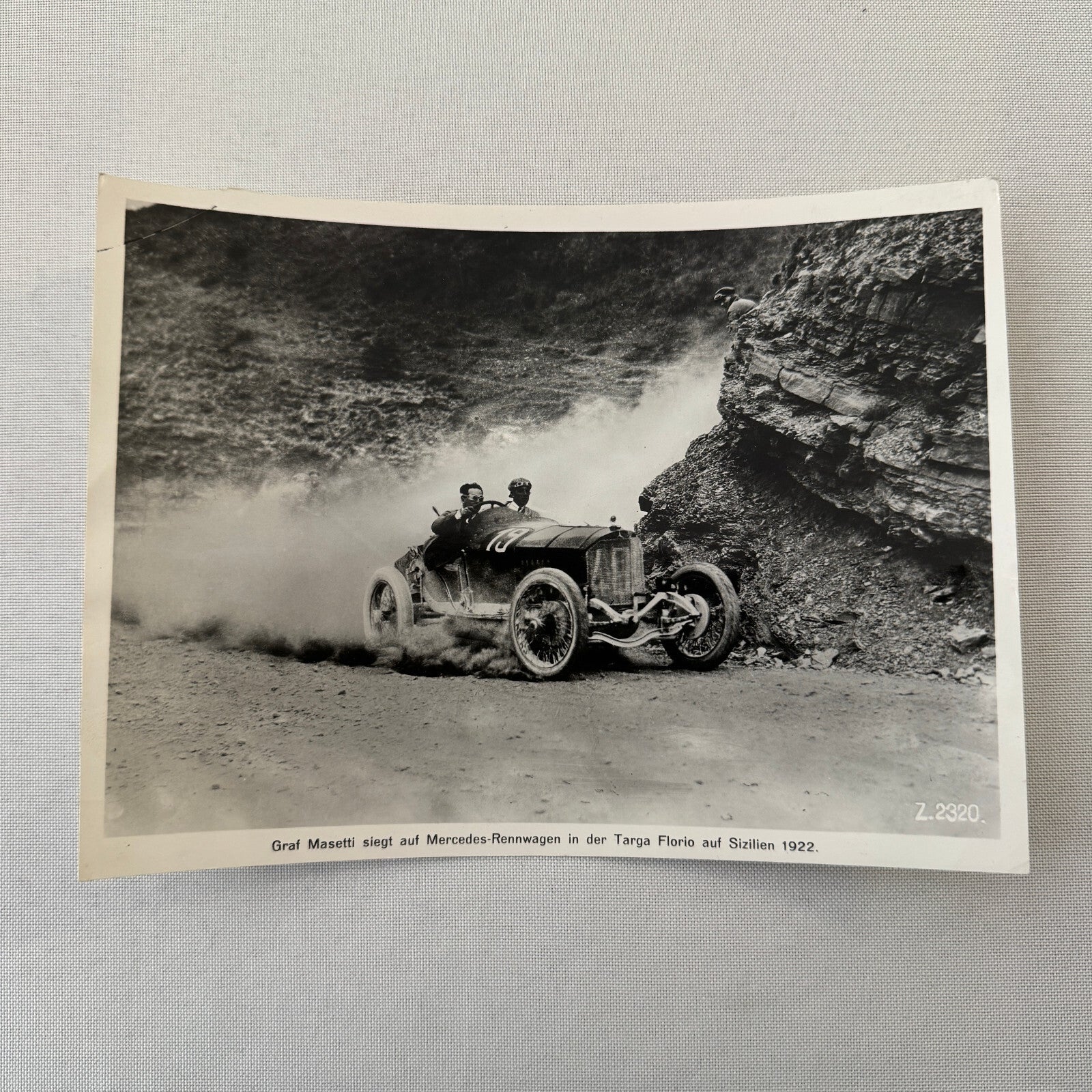 1922 Targa Florio Graf Masetti Mercedes Benz Racing Car Photo Photograph