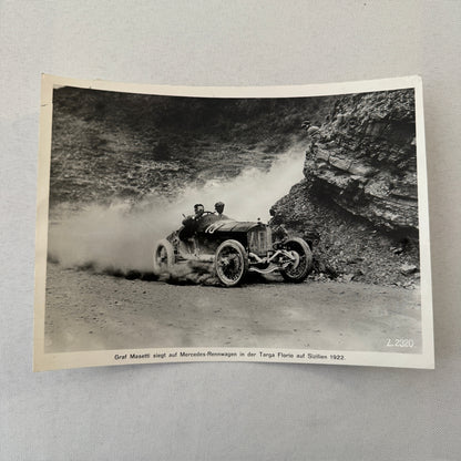 1922 Targa Florio Graf Masetti Mercedes Benz Racing Car Photo Photograph