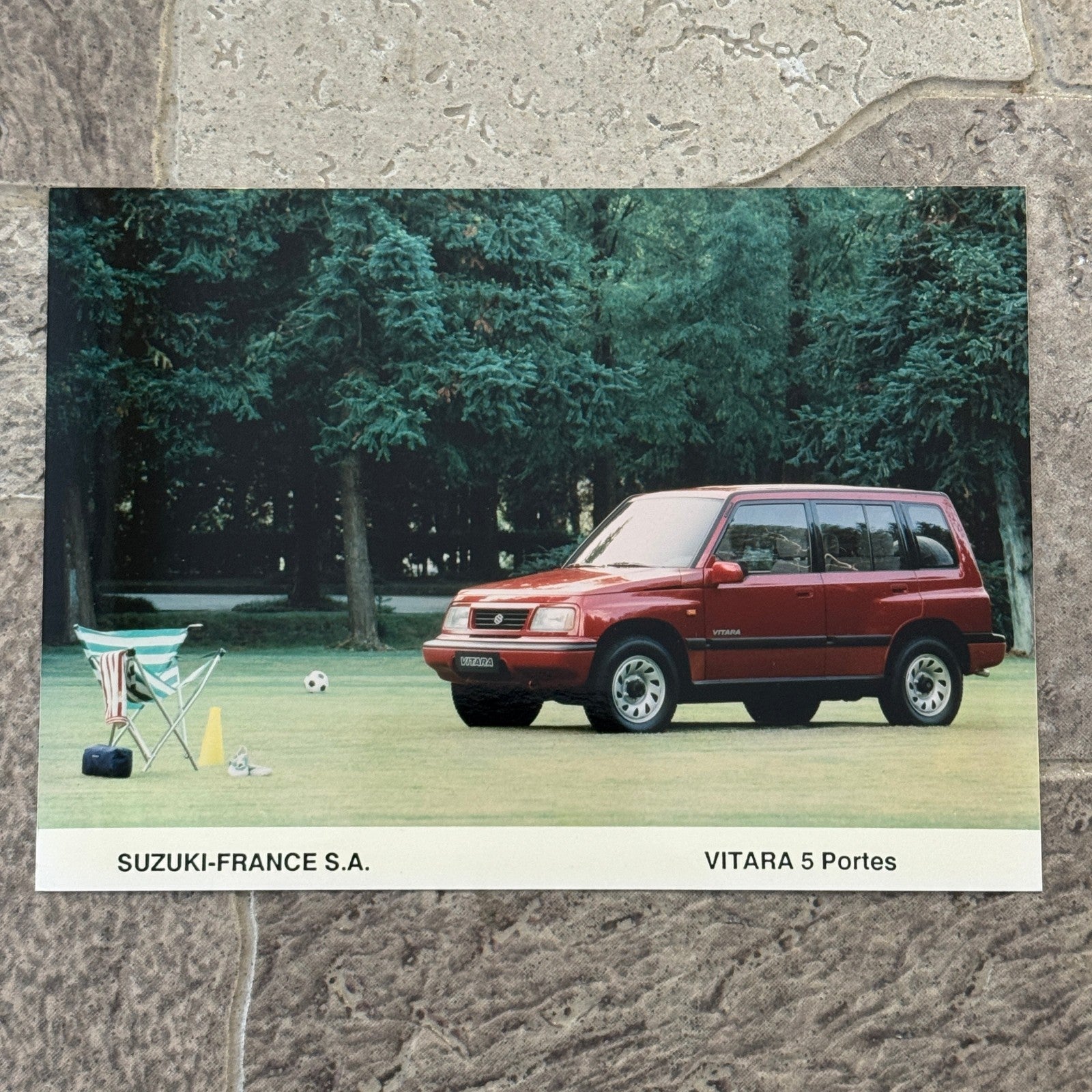 Suzuki Vitara 5 Door Factory Press Photo Photograph Suzuki Sidekick France