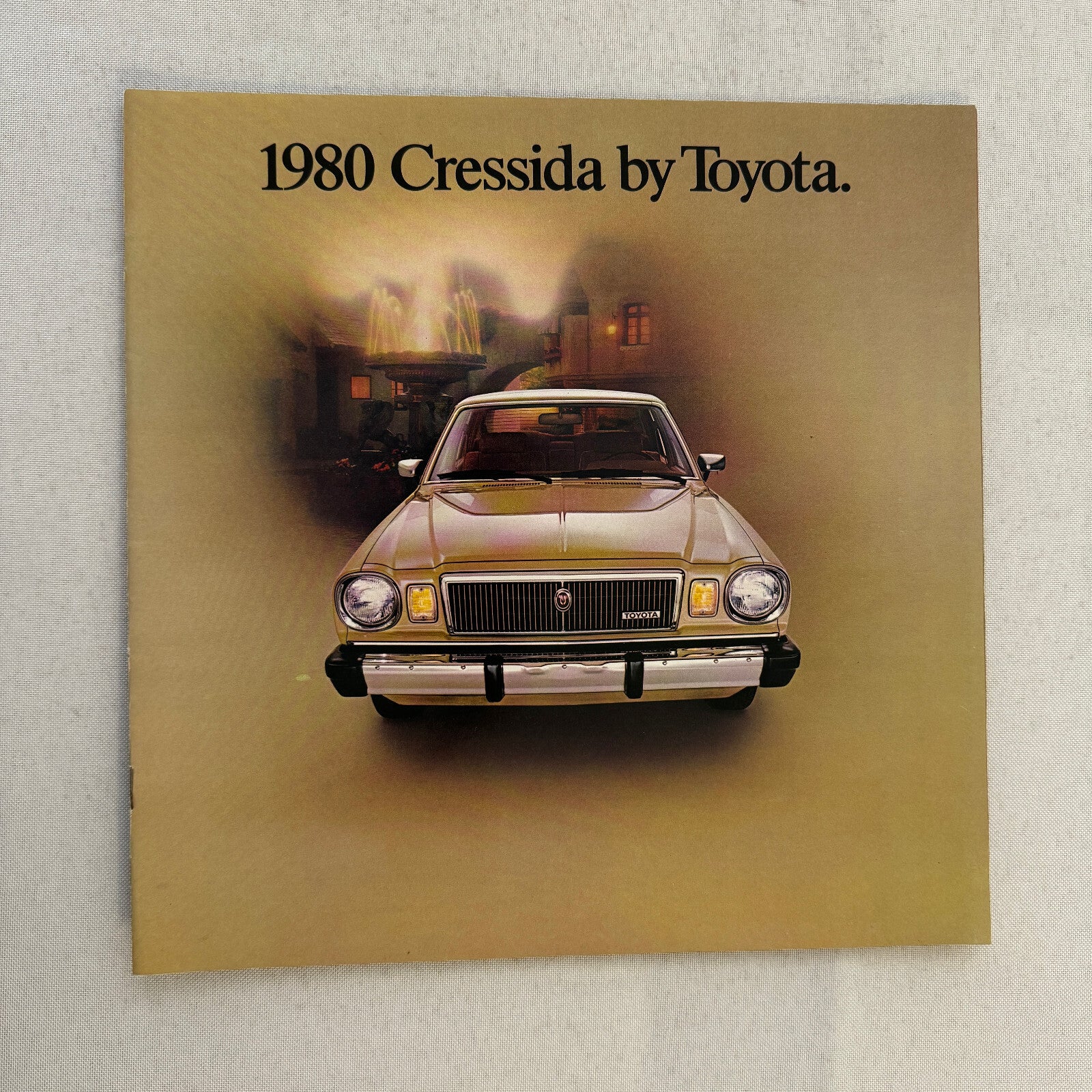 1980 Toyota Cressida Car Sales Brochure Catalog 4 Door Sedan Deluxe Wagon