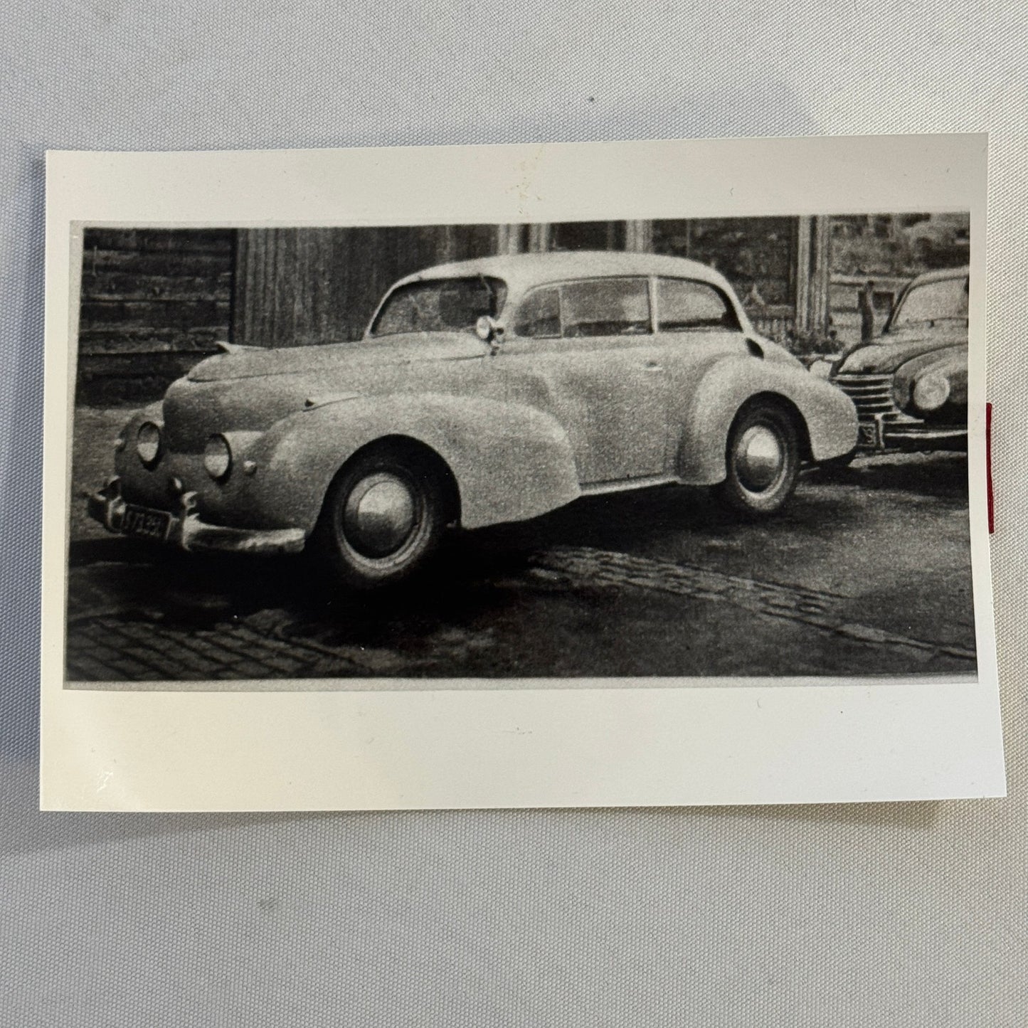 Vintage Car Automobile Photo Photograph Print Unidentified