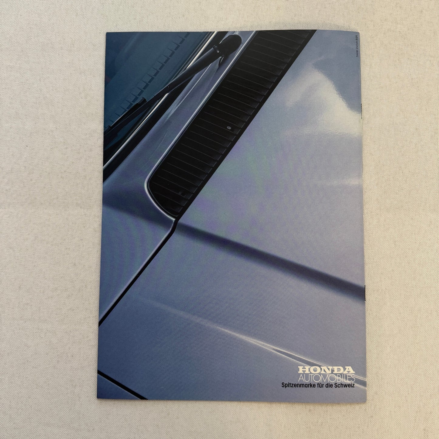 Honda Civic Station Wagon Sales Brochure Catalog Vintage German Text European