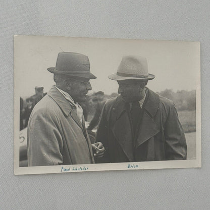 Vintage Racing Driver Photograph Paul Schweder Willi Briem Photo Print