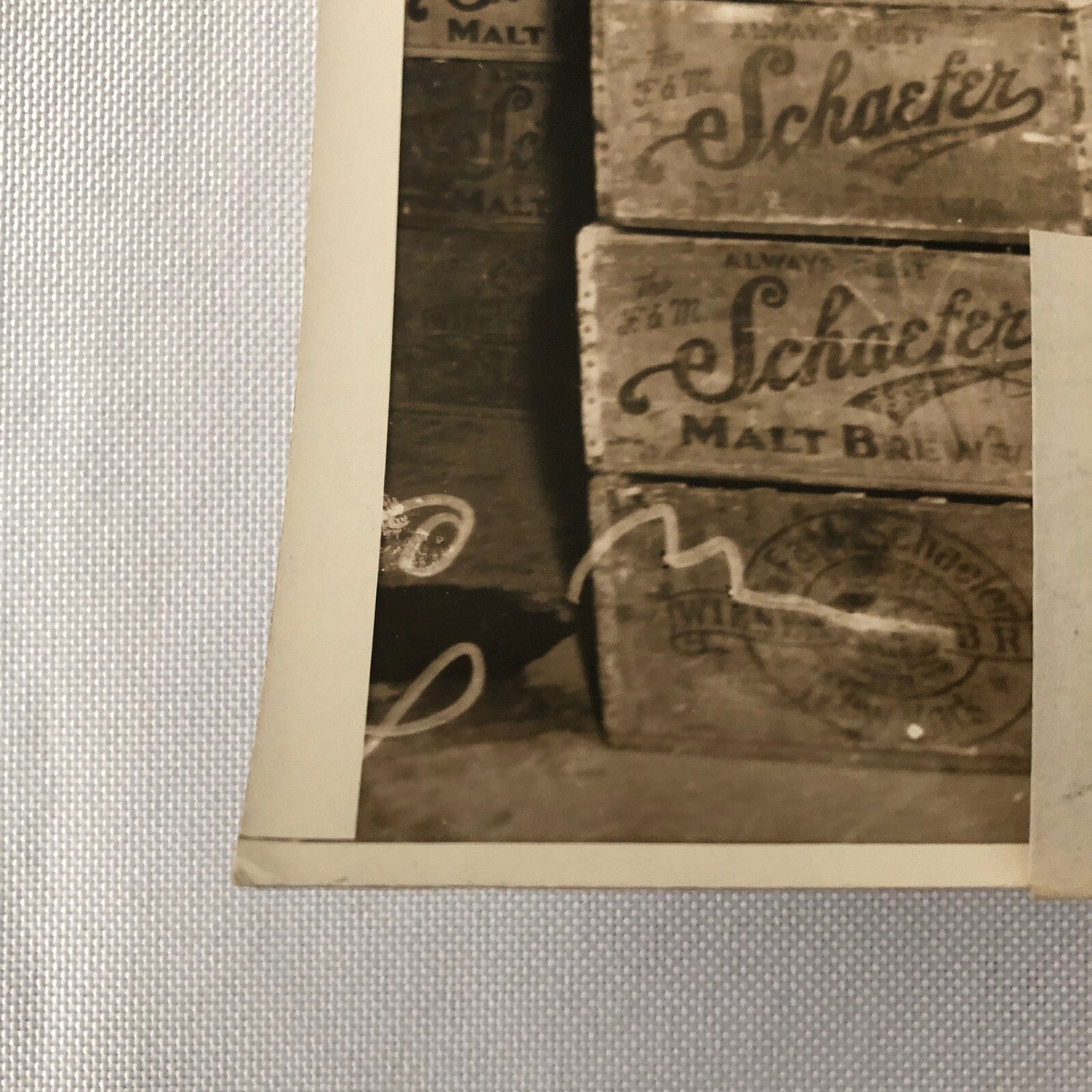 Press Photo Photograph Schaefer Beer Brewery at Prohibition End Underwood Photo