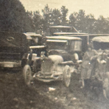 Vintage Photograph Photo Early Cars Automobiles Antique
