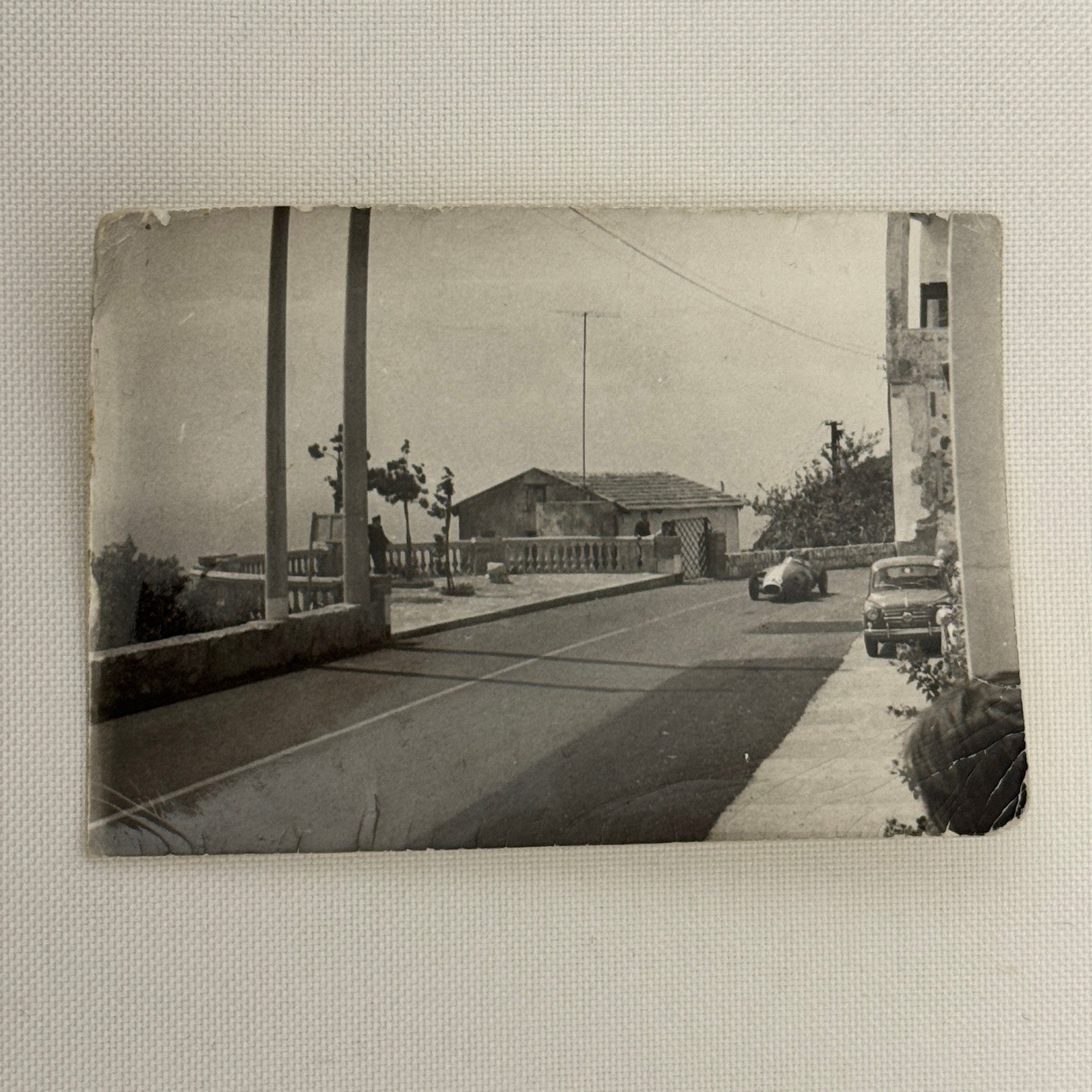 Vintage Racing Car Photo Automobile Motorsport Photograph Print 1966