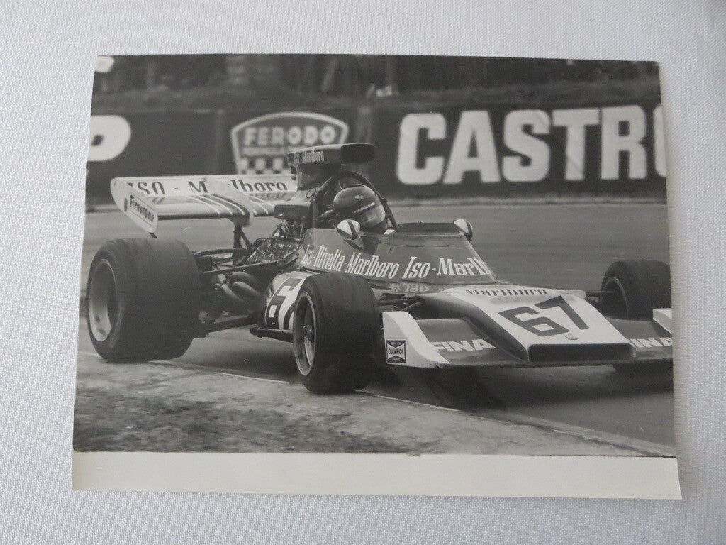 Vintage 1973 Race of Champions Brands Hatch Photograph Photo - Tony Trimmer 