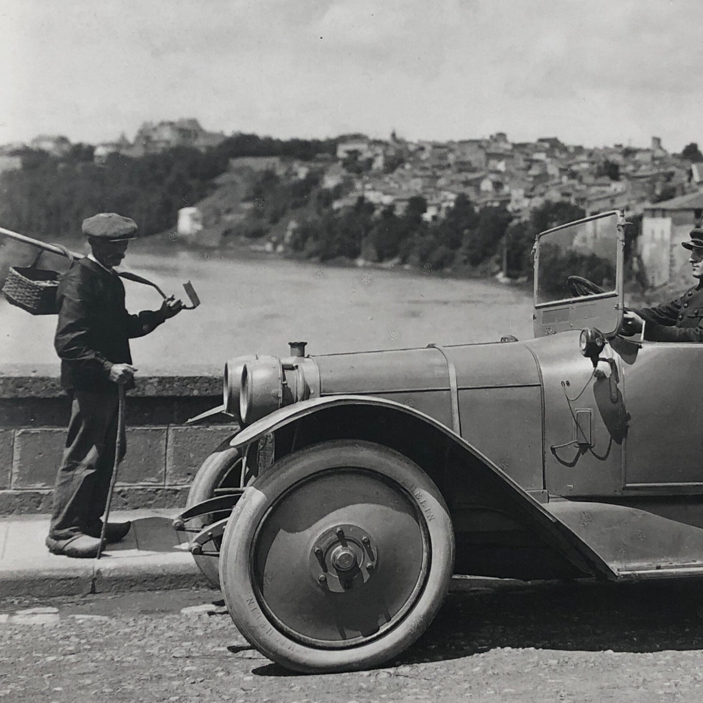 Vintage Antique Car Automobile Photo Photograph Print - Tag REA22-E2