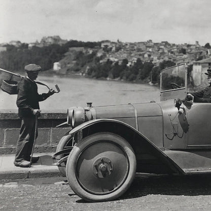 Vintage Antique Car Automobile Photo Photograph Print - Tag REA22-E2