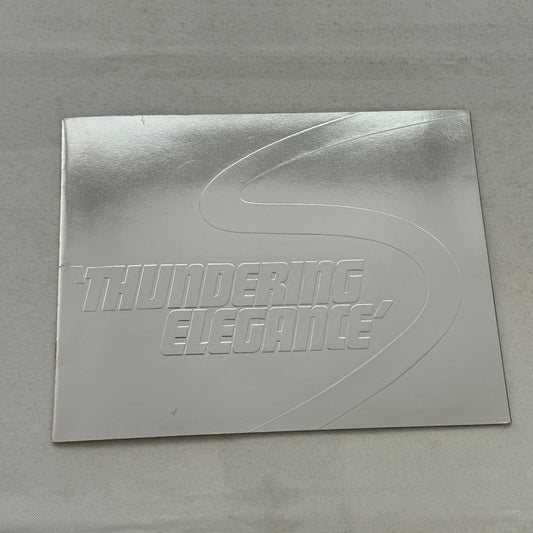 Jaguar XJ-S Car Sales Brochure Catalog Advertising XJS XJ S 1978