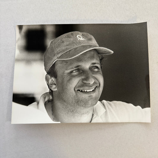 Porsche Racing Driver Teo Fabi Factory Press Photo Photograph